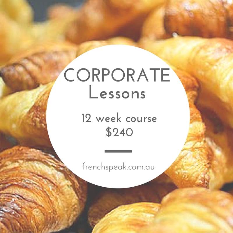 Corporate lessons 12-week course